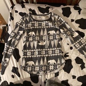 Old navy Christmas pajama shirt